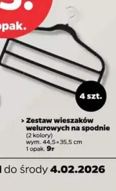 wieszaki odzieżowe