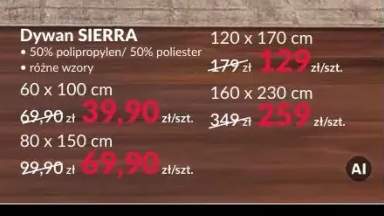 Dywan Sierra 60x100 cm +3 warianty