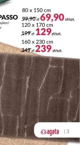 Dywan Passo 80x150 cm +2 warianty