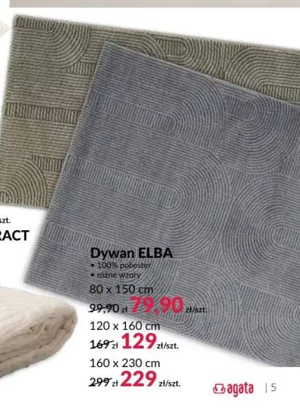 Dywan Elba 120x160 cm +2 warianty
