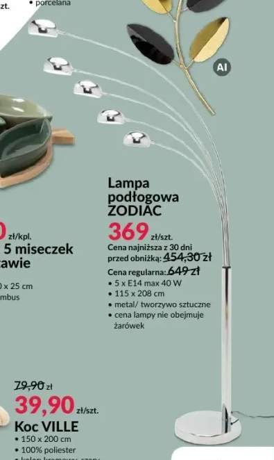 Lampa podłogowa Zodiac