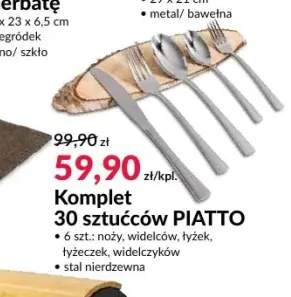 Komplet 30 sztućców Piatto
