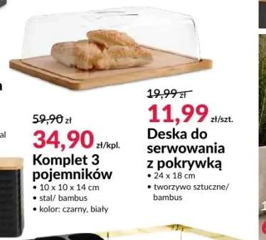 Deska do serwowania z pokrywką