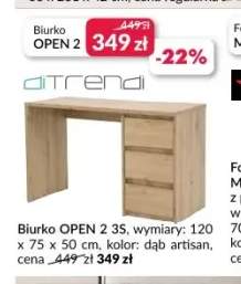 Biurko Open 2 3S Di Trendi