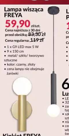 Lampa wisząca Freya
