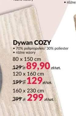 Dywan Cozy 80x150 cm +2 warianty