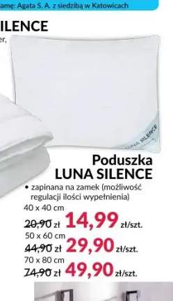 Poduszka Luna Silence 40x40 cm +2 warianty