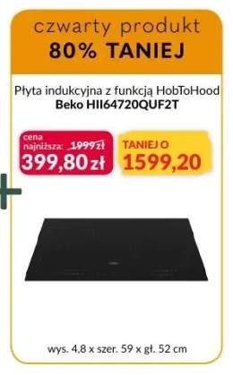 Płyta indukcyjna z funkcją HobToHood Beko HII64720QUF2T