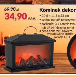 Kominek dekoracyjny LED