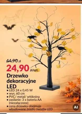 Drzewko dekoracyjne LED