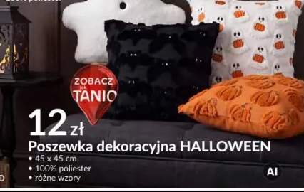 Poszewka dekoracyjna Halloween 45x45 cm