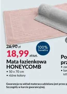 Mata łazienkowa Honeycomb 50x70 cm
